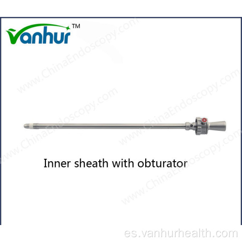 Vaina interna de ginecología con obturador